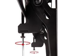 B-Tech AV Mounts Flat Screen Wall Mount with Tilt (VESA 400) Black