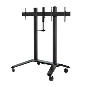 B-Tech AV Mounts Twin Screen VC Trolley with Webcam Shelf for 39-46" Displays (VESA 400)