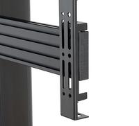 B-Tech AV Mounts SYSTEM X - XL Twin Screen VC Trolley with Webcam Shelf for 65-75" VESA 600x800