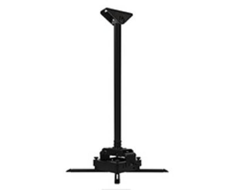 B-Tech AV Mounts SYSTEM 2 - Heavy Duty Projector Ceiling Mount Micro-adjustment - 0.5m 50mm Pol