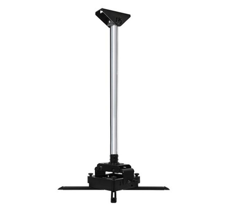 B-Tech AV Mounts SYSTEM 2 - Heavy Duty Projector Ceiling Mount Micro-adjustment - 1.5m 50mm Pol