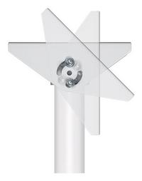 B-Tech AV Mounts SYSTEM 2 - Heavy Duty Projector Ceiling Mount Micro-adjustment - 1.5m 50mm Pol