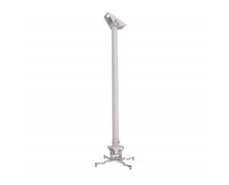 B-Tech AV Mounts SYSTEM 2 - Proj. Ceiling Mount with Micro-adjustment - 1m 50mm Pole