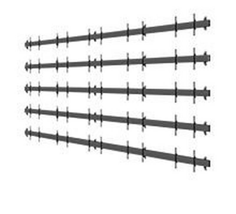 B-Tech AV Mounts SYSTEM X LG 217 inch LG LSAC LED Bloc Videowall Wall Mount