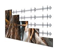 B-Tech AV Mounts SYSTEM X LG 217 inch LG LSAC LED Bloc Videowall Wall Mount