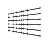 B-Tech AV Mounts SYSTEM X LG 271 inch LG LSAC LED Bloc Videowall Wall Mount