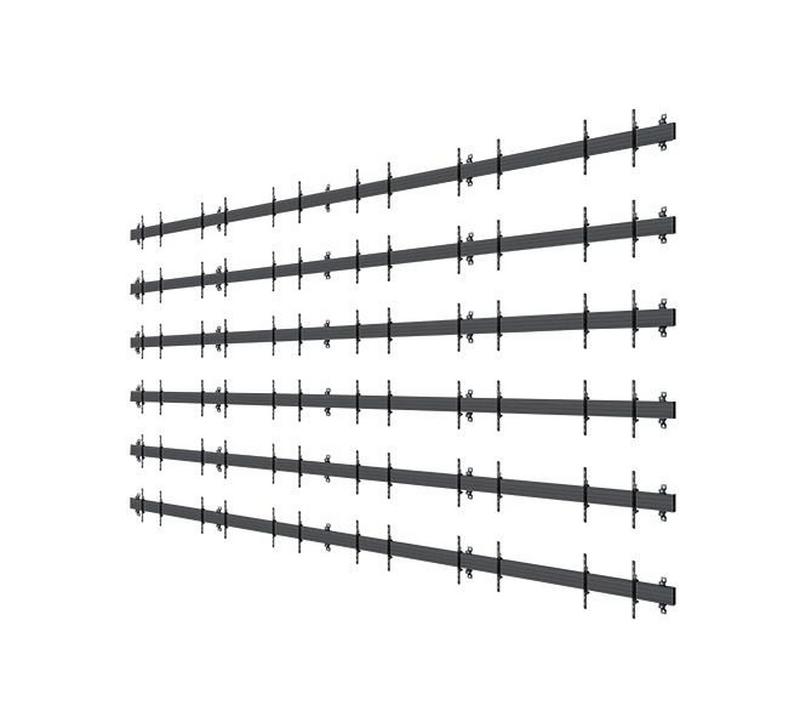 B-Tech AV Mounts SYSTEM X LG 271 inch LG LSAC LED Bloc Videowall Wall Mount