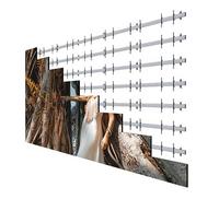 B-Tech AV Mounts SYSTEM X LG 325 inch LG LSAC LED Bloc Videowall Wall Mount