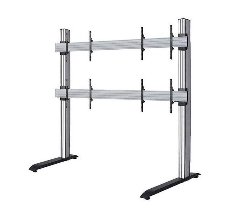 B-Tech AV Mounts SYSTEM X LG 108 inch LG LSAC LED Bloc Videowall Floor Stand