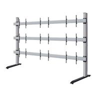 B-Tech AV Mounts SYSTEM X LG 163 inch LG LSAC LED Bloc Videowall Floor Stand