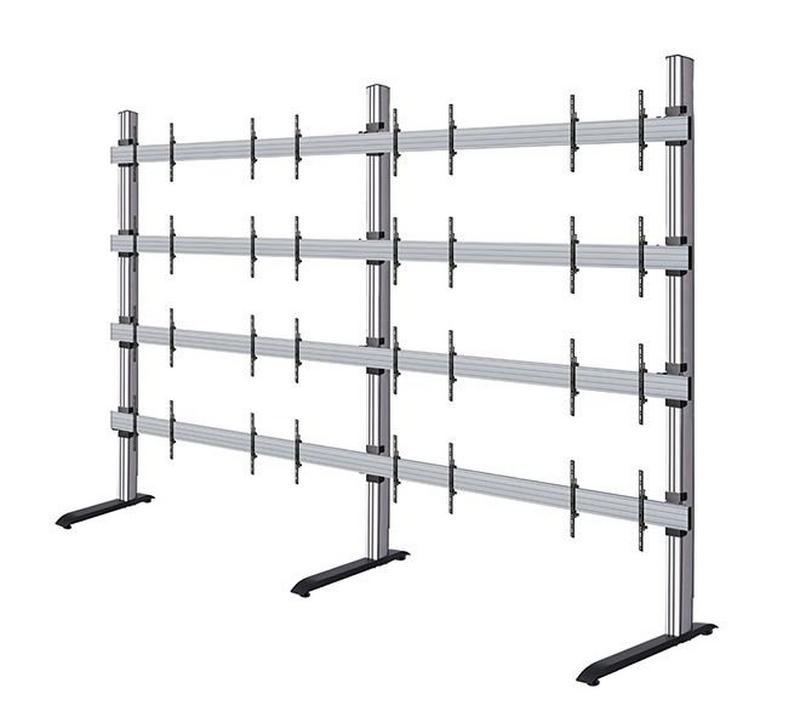 B-Tech AV Mounts SYSTEM X LG 217 inch LG LSAC LED Bloc Videowall Floor Stand