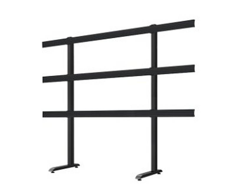 B-Tech AV Mounts AIO SYSTEM NEC FE012 All-in-One 110 inch Display Floor Stand