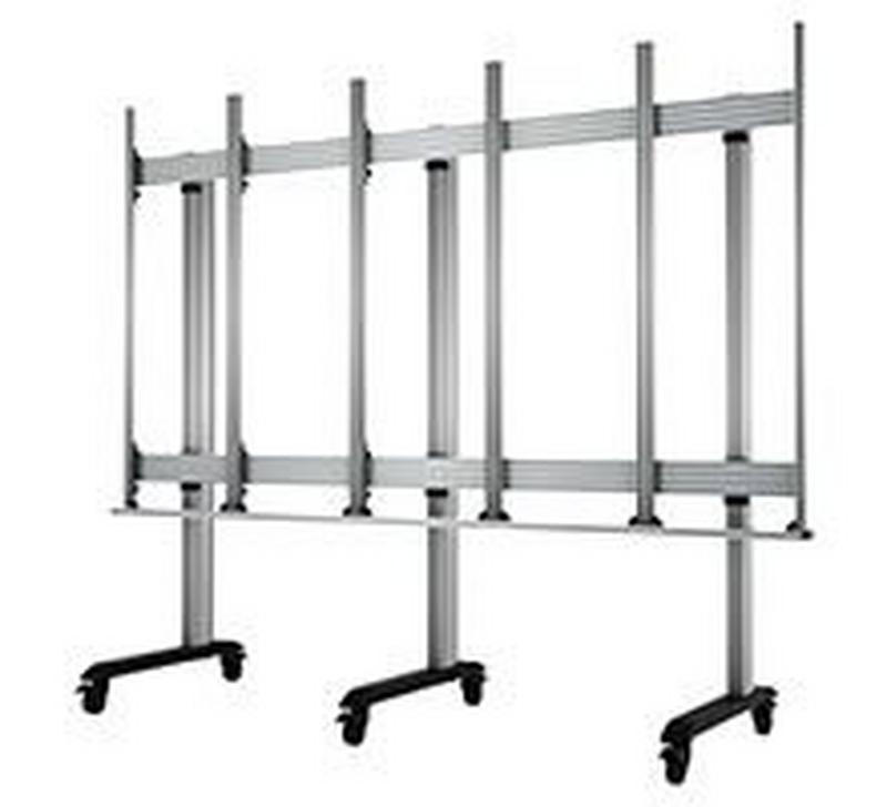 B-Tech AV Mounts SYSTEM Xpert dvLED Videowall Mobile Stand