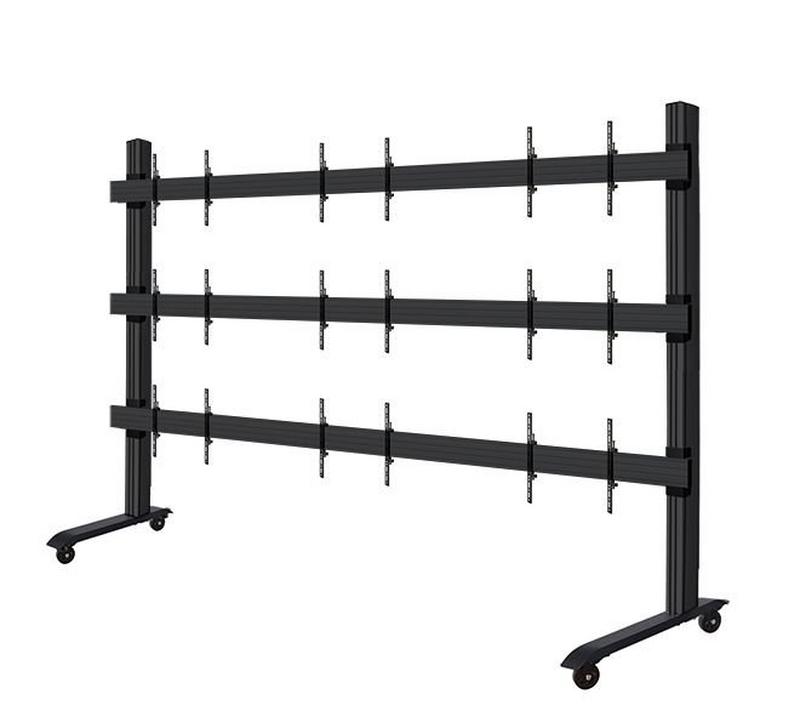 B-Tech AV Mounts SYSTEM X LG 108 LG LSAC LED Bloc Videowall Mobile Stand