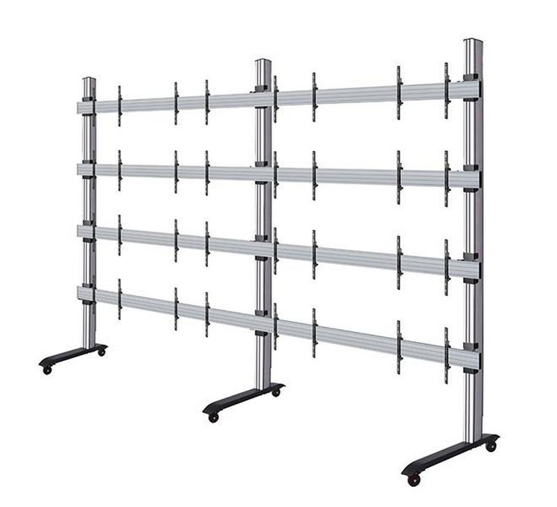 B-Tech AV Mounts SYSTEM X LG 217 LG LSAC LED Bloc Videowall Mobile Stand