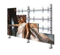 B-Tech AV Mounts SYSTEM X LG 163 LG LSAC LED Bloc Videowall Bolt-Down Stand