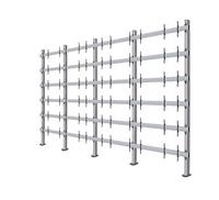 B-Tech AV Mounts SYSTEM X LG 325 LG LSAC LED Bloc Videowall Bolt-Down Stand