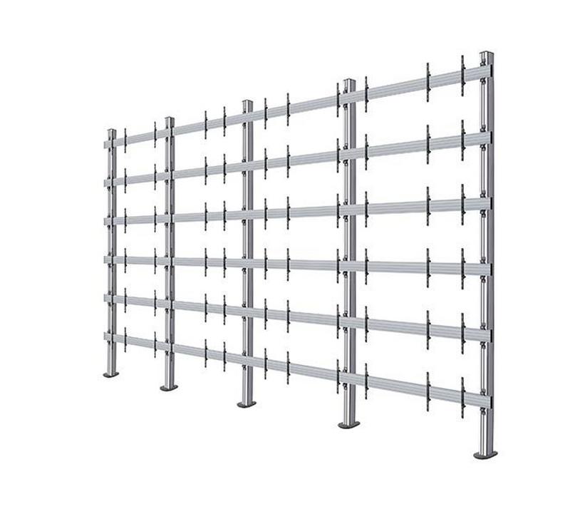 B-Tech AV Mounts SYSTEM X LG 325 LG LSAC LED Bloc Videowall Bolt-Down Stand
