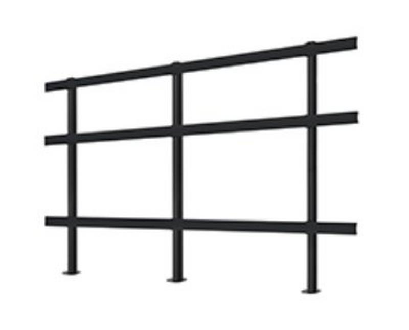 B-Tech AV Mounts AIO SYSTEM NEC FE015 All-in-One 137 inch Disp Bolt-Down Stand