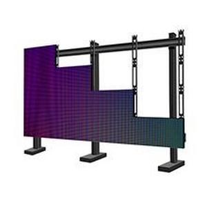 B-Tech AV Mounts SYSTEM Xpert Wave dvLED Videowall Bolt-Down Stand