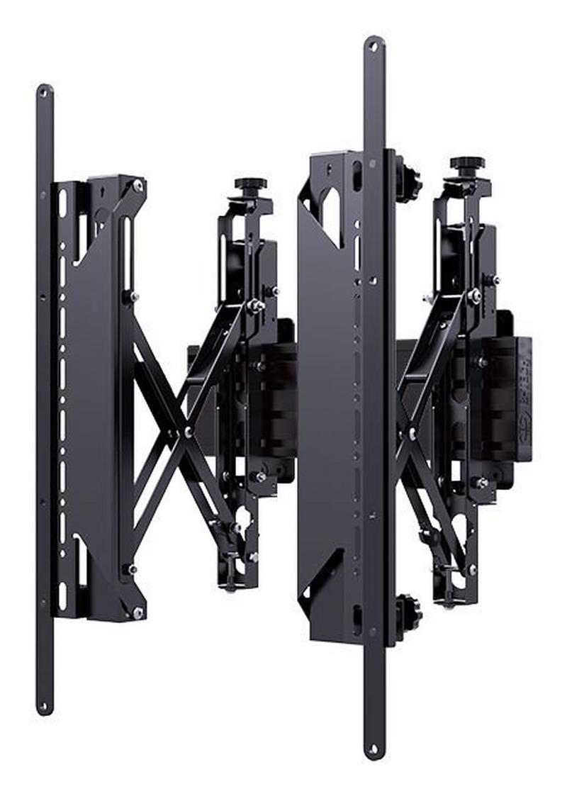 B-Tech AV Mounts SYSTEM X Pop-Out Ultra Stretch Sign Mount LG 86BH5C Landscape (VESA 600 x 200)