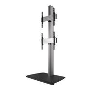 B-Tech AV Mounts SYSTEM X  Floor Stand Dual Stack Flat Screen (VESA 600 x 400) - 1.8m