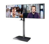 B-Tech AV Mounts SYSTEM X  VC Stand Twin Screen  (VESA 600 x 400) - 1.8m