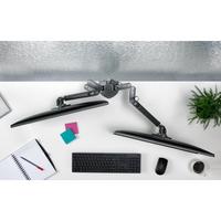 Chief Kontour KX Low-Profile Dual Arm, Column Desk, schwarz