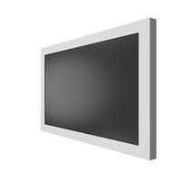 Chief Impact On-Wall Kiosk 49" Landscape, Schwarz