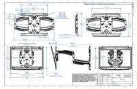 Chief TS325TU Medium THINSTALL Dual Swing Arm