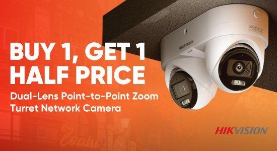 buy 1 get 1 half price on hikvision's npt-n2-d2