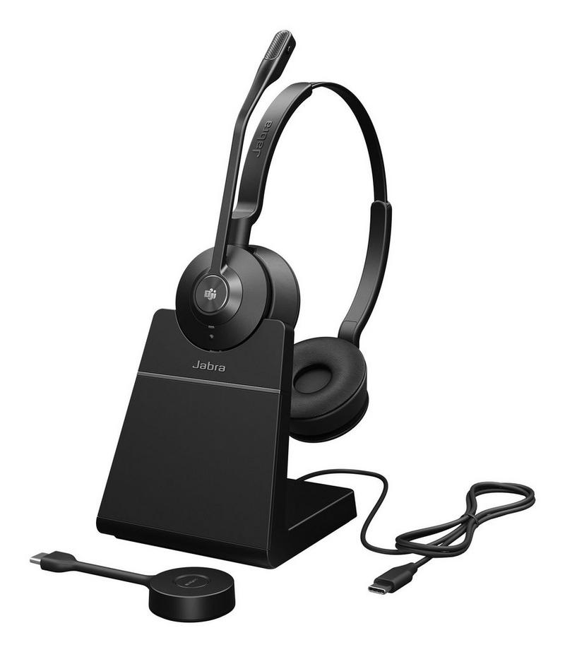 Jabra Engage 55 SE Stereo, MS, USB-C, w/ Deskstand 