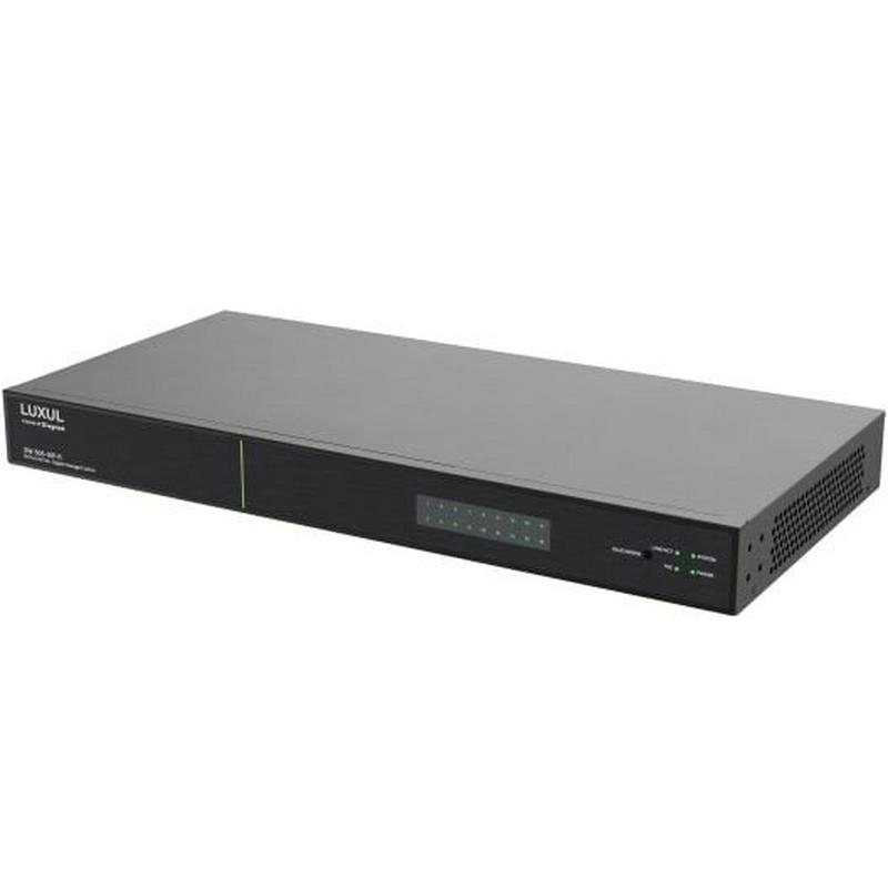 Luxul SW-505-16P-R-E (Rearport) 185W PoE+,  16x 1G, 2x SFP 1G, MS, SW-Serie