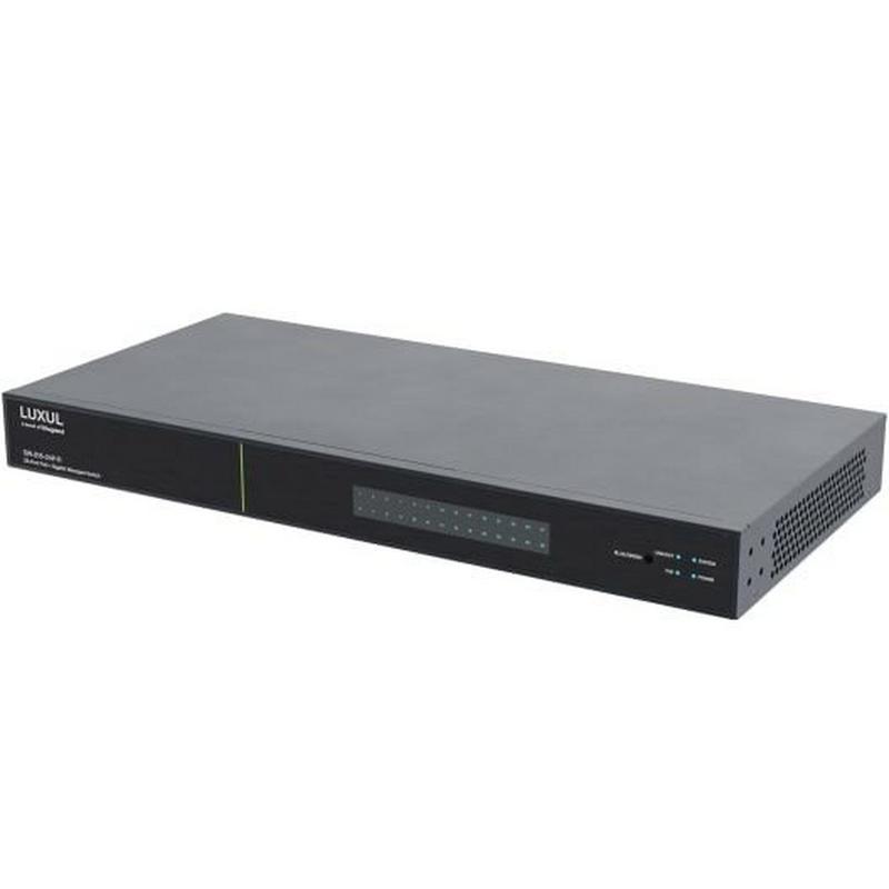Luxul SW-615-24P-R-E (Rearport) 370W PoE+,  24x 1G, 4x SFP+ 10G, MS, SW-Serie