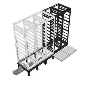 MAP Support Angles, 4 Bay 26-31 Inch Deep Racks