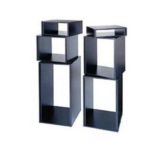 MAP BRK16-28, 28 D X 29.63 H, 16 RU schwarze Holzmaserung