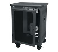 MAP PTRK Series Portable Rolling Rack Wood Laminate Top PTRK-1426MDK