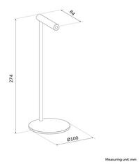 Neomounts Headset stand - universal, Silver 