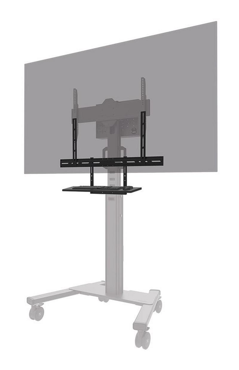 Neomounts Keyboard shelfkit 43-110" VESA max 2,5kg universal, Black