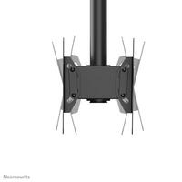 Neomounts Dual monitor/TV mount ceiling 23-43" h 106-156cm, Black