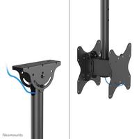 Neomounts Dual monitor/TV mount ceiling 23-43" h 106-156cm, Black