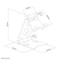 Neomounts Phone stand up to 4.7" foldable  universal