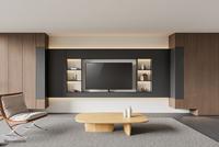 Neomounts TV stand 32-55" boltdown  swivel