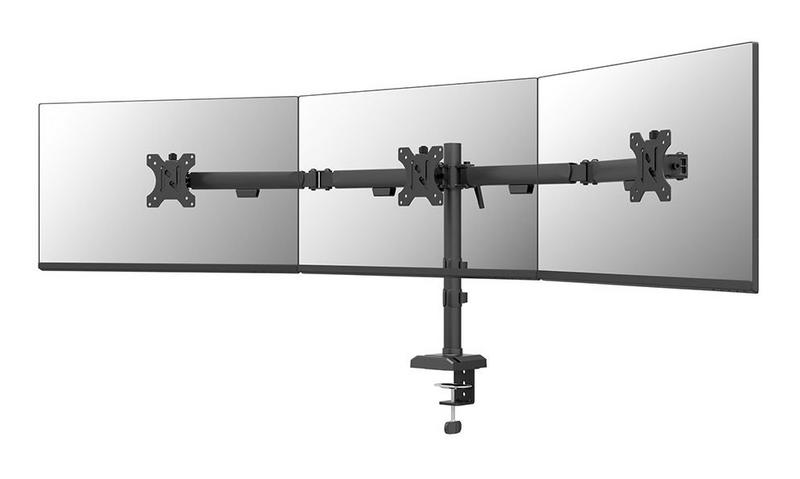 Neomounts NERO Monitor arm 10-27" Quick-fix - 180-stop Black