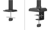 Neomounts NERO Monitor arm 10-27" Quick-fix - 180-stop Black