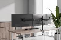 Neomounts NERO Monitor arm 10-27" Quick-fix - 180-stop Black