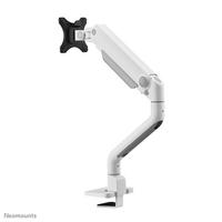 Neomounts NEXT One Monitor arm 17-49" gas spring - Topfix - 180-stop White