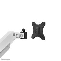 Neomounts NEXT One Monitor arm 17-49" gas spring - Topfix - 180-stop White