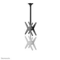 Neomounts Dual monitor/TV mount ceiling 32-75"  h 106-156 cm