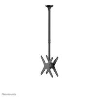 Neomounts Dual monitor/TV mount ceiling 32-75"  h 106-156 cm